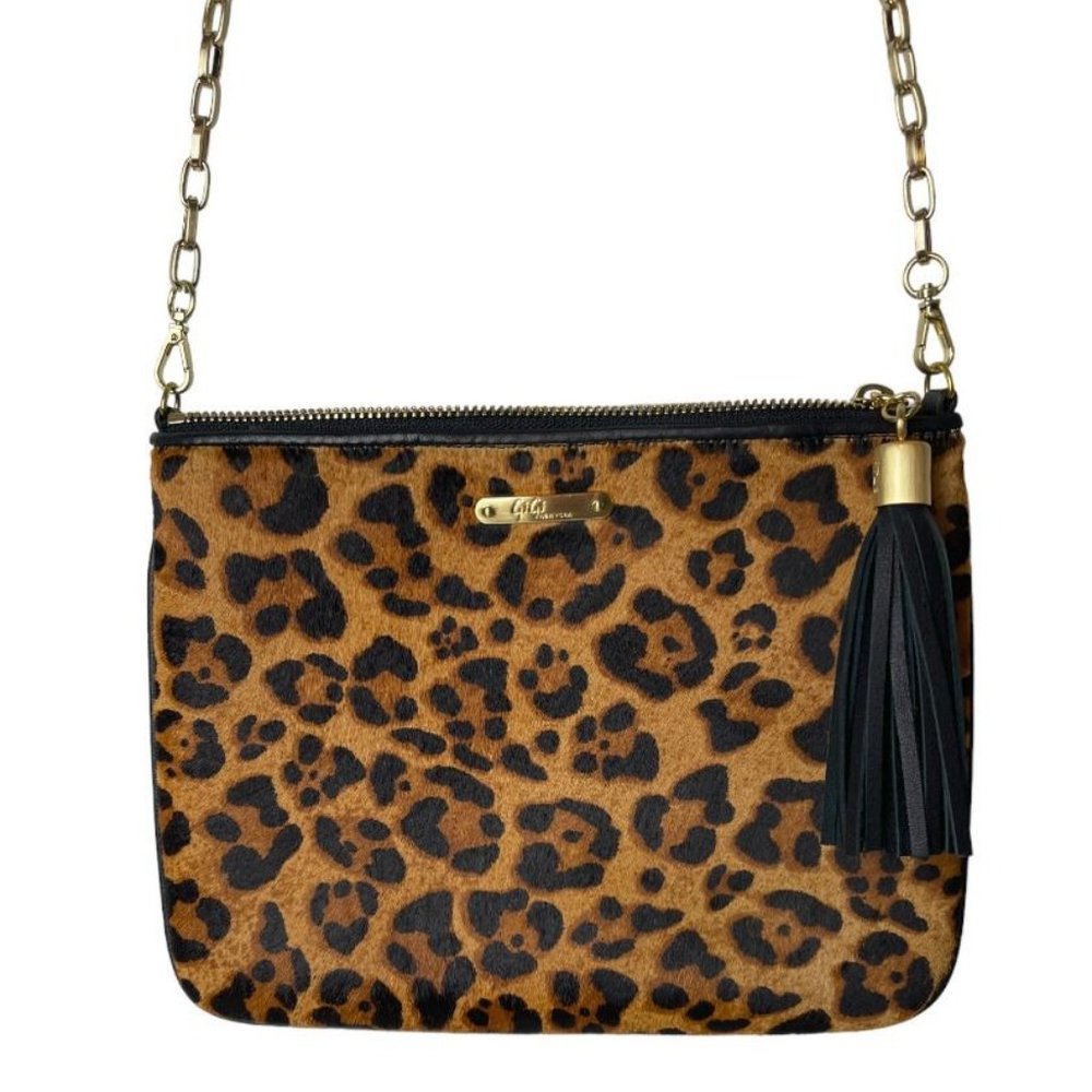 GIGI Chelsea Leopard Crossbody Bag